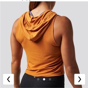 Born Primitive Good Vibes cropped hooded tank top, Large